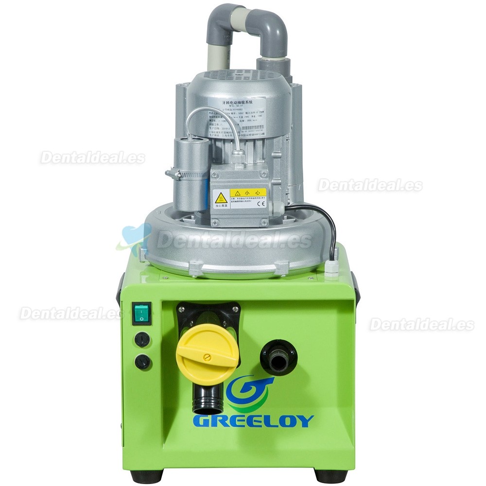 Greeloy GS-03 900L/min 1300W máquina de succión dental móvil para sillón dental 3-5